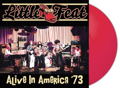 Little Feat: Alive In America '73 (180g) (Coral Red Vinyl)