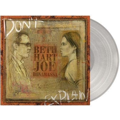 Beth Hart & Joe Bonamassa: Don't Explain (180g) (Limited Edition) (Transparent Vinyl)