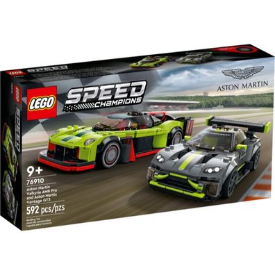 LEGO SPEED Champions: Aston Martin Valkyrie AMR Pro and Aston Martin Vantage GT3