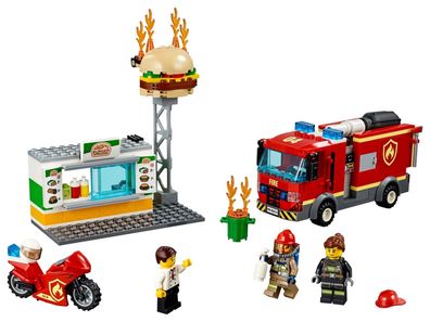 LEGO CITY: Feuerwehreinsatz im Burger-Restaurant 60214 - Neuware Händler