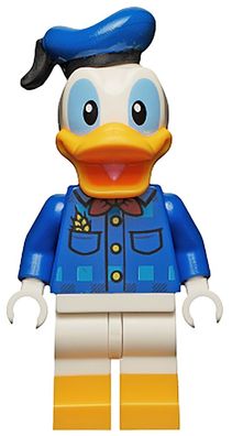 LEGO® Donald Duck - Plaid Shirt with Yellow Buttons Minifigur 10775