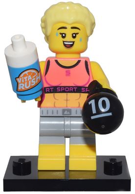 LEGO® Fitness Instructor, Series 25 (Complete Set with Stand and Accessories)