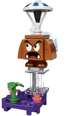 LEGO® Parachute Goomba, Super Mario, Series 2 (Complete Set) - Minifigur - A