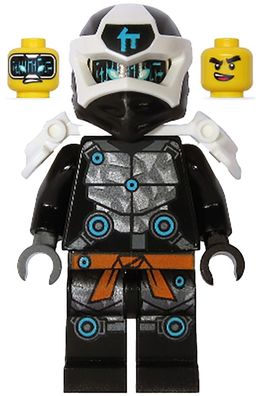 LEGO® Ninjago Cole - Digi Cole njo588 Minifigur aus SET 71712 Tempel des Unsinns