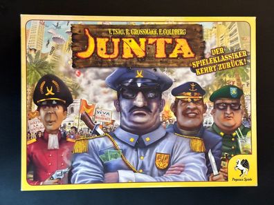 Junta Pegasus Spiele Brettspiel 2009 Deutsche Ausgabe komplett vollständig