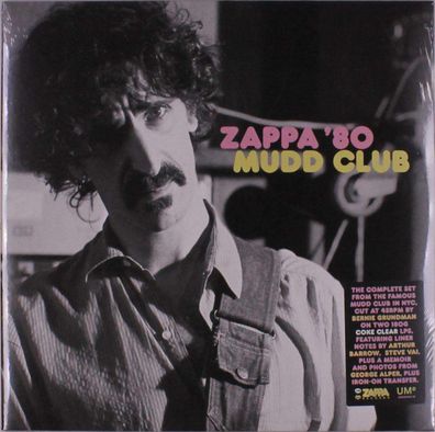 Frank Zappa (1940-1993): Mudd Club - Live At The Mudd Club New York 1980 (180g) ...