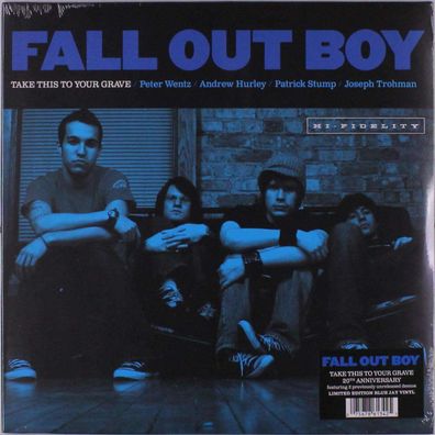 Fall Out Boy: Take This To Your Grave (20th Anniversary) (Blue Jay Vinyl)