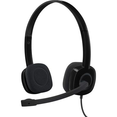 Logitech Stereo Headset H151 black (981-000589)