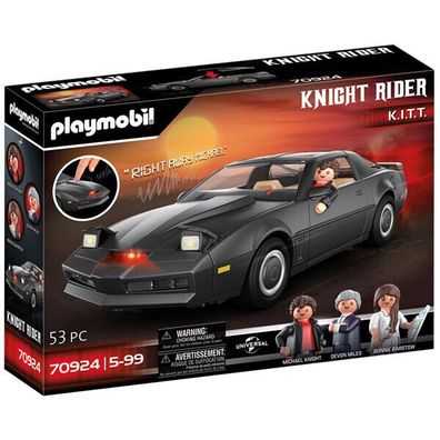 Playmobil 70924 Knight Rider K.I.T.T. mit Licht und Sound - Figur Michel Knight