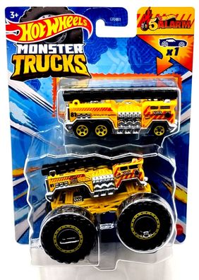Mattel Hot Wheels doppel Pack Auto + Monster Trucks HWN39 5 Alarm