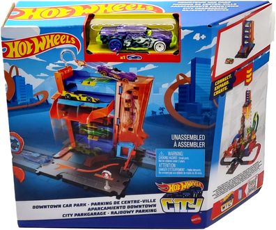 Mattel Hot Wheels City Downtown Car Park Spielset (HDR28)