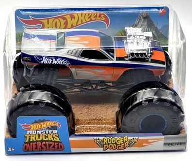 Mattel Hot Wheels Großes Auto / cars 1:24 Monster Trucks West Rodger Doger