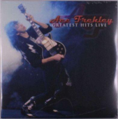 Ace Frehley: Greatest Hits Live (Orange Crush Vinyl) (Netherlands Kiss Fan Club ...