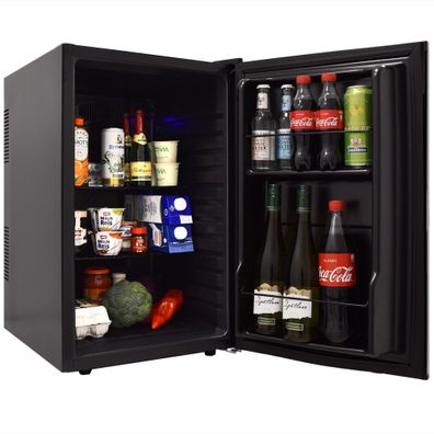 80 l Kühlschrank schwarz Modau/ Barkühlschrank Hotelkühlschrank