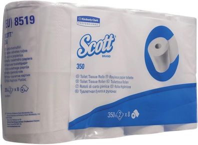 Toilettenpapier Kleinrolle Scott® Toilet-Tissue, 3-lagig