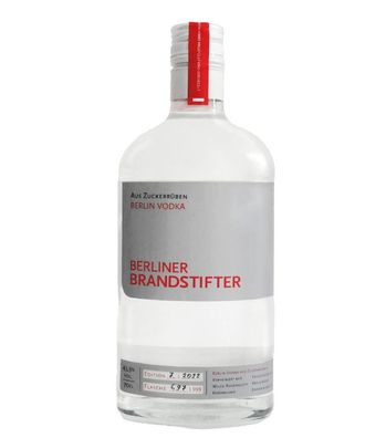 Berliner Brandstifter Berlin Dry Gin (43,3 % Vol., 0,7 Liter) (43,3 % Vol., hide)