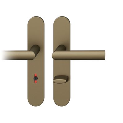 ASL Badgarnitur 8,5mm Langschild oval. R-WC 7/90, max. 45°. TS 39-58mm