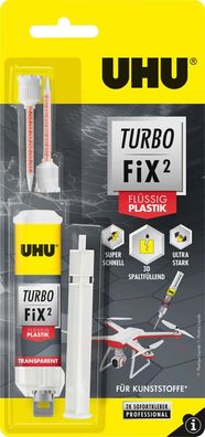 UHU® TURBO FIX² LIQUID Plastic