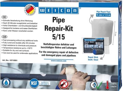 Weicon® Pipe Repair-Kit