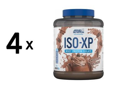 4 x Applied Nutrition Iso-XP (1800g) Chocolate Dessert