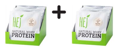 2 x HEJ Natural Natural Whey Protein (12x30g) Vanilla