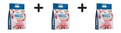 3 x Applied Nutrition Critical Mass Professional (6000g) White Chocolate Raspberry