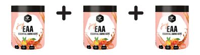 3 x Go Fitness Juicy EAA (450g) Peach Ice Tea