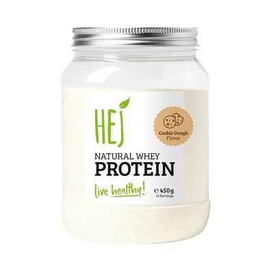 HEJ Natural Natural Whey Protein (450g) Cookie Dough