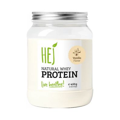HEJ Natural Natural Whey Protein (450g) Vanilla