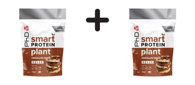 2 x PhD Smart Protein Plant (500g) Chocolate Cookie
