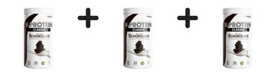 3 x ProFuel V-Protein Classic (1000g) Chocolate