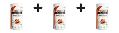 3 x ProFuel V-Protein Classic (1000g) Hazelnut