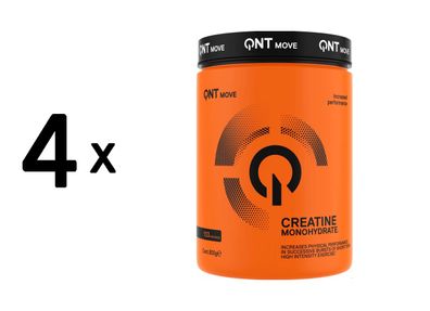 4 x QNT Creatine Monohydrate (800g) Unflavored