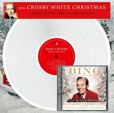 Bing Crosby (1903-1977): White Christmas (180g) (Limited Edition) (White Vinyl)