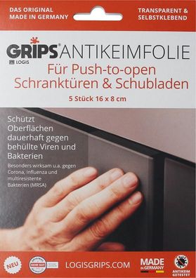 LOGIS GRIPS® - Antikeimfolie push-to-open