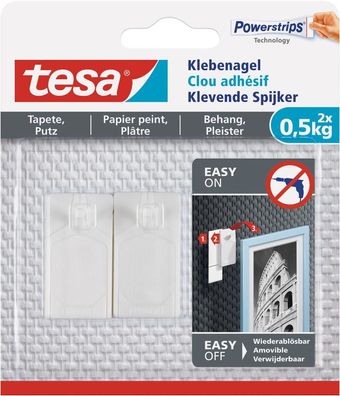 tesa® Klebenagel Tapeten und Putz 77772