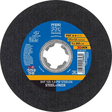 X-LOCK-Trennscheibe PSF Steelox für Stahl und Edelstahl