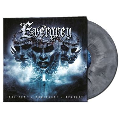 Evergrey: Solitude + Dominance + Tragedy (Limited Edition) (Silver/ White/ Black ...