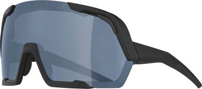 Alpina Sonnenbrille Rocket Bold Rahmen sw matt, Glas sw, verspiegelt, Kat.3