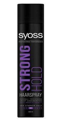 Syoss Haarspray Starken Halt 400 ml - Professionelles Styling-Spray