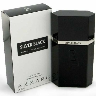Azzaro Silver Black Eau De Toilette Spray 50ml für Männer