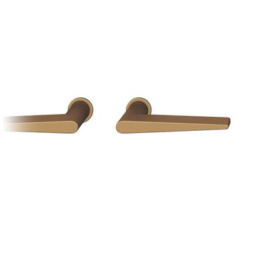 Steckgriff Tür DrückerGarnitur 8mm Rundrosette ohne SchlüsselRosette , TS 39-48mm