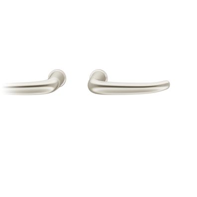 Steckgr. Tür DrückerGarnitur 8,5mm Rundrosette ohne SchlüsselRosette , TS 39-48mm