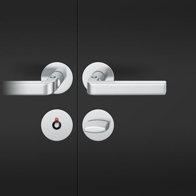 AGL3-Wechselgarnitur rechts 8mm PZ Rundrosette Knopf 0829, max. 35°. TS 39-48mm