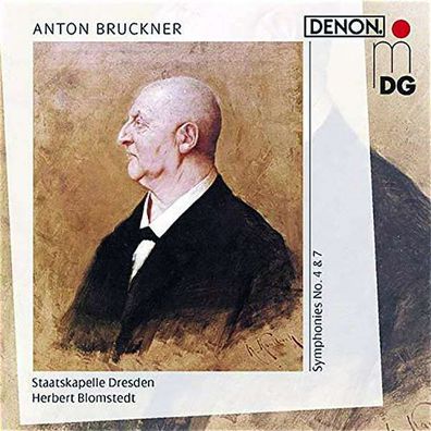 Anton Bruckner (1824-1896): Symphonien Nr.4 & 7 - MDG - (CD / Titel: H-Z)