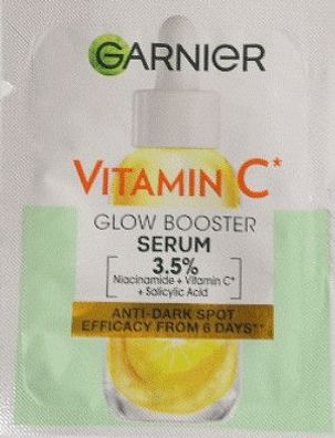 Garnier Vitamin C Glow Booster Serum Gesichtscreme 1,5ml Reisegröße