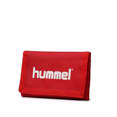 HUMMEL David Wallet - Geldbörse mit vielen Fächern - Rot/ Weiss - * NEU*