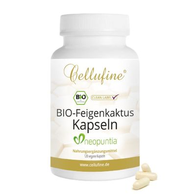 Cellufine/ Aportha Neopuntia™ Bio-Feigenkaktus - 120 vegane Kapseln MHD 2/26