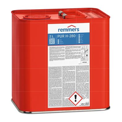 Remmers PUR H-280 Härter Isocyanat lösemittelbasierte PUR-Lack - 2L für Lacke