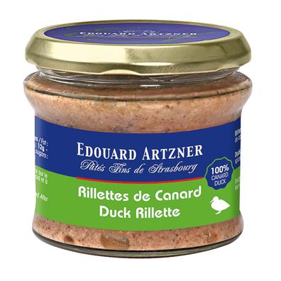 Edouard Artzner Enten Rillette - Zarte Delikatesse aus Entenfleisch